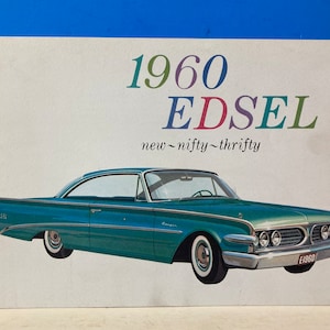1960 Edsel Verkaufsbroschüre