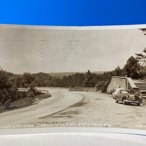 Kiwanis Bridge RPPC Cartolina
