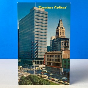 Carte postale du centre-ville d'Oakland