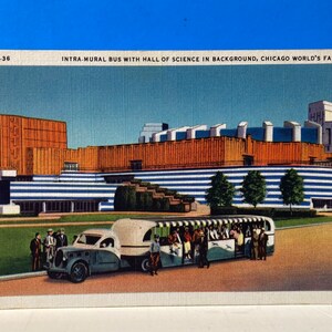 Autobus intramurale Hall of Science Fiera mondiale di Chicago 1933