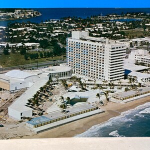 Americana Hotel Miami Beach Carte postale géante