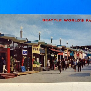 Boulevards Of The World Postcard Seattle World&#39;s Fair
