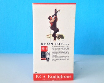 RCA Radiotrons Ink Blotter