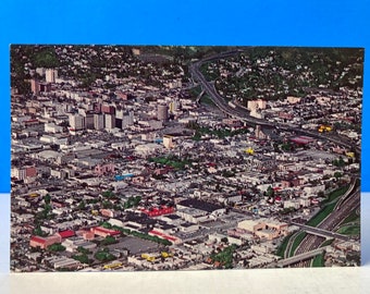 Hollywood And The Hollywood Freeway Postcard