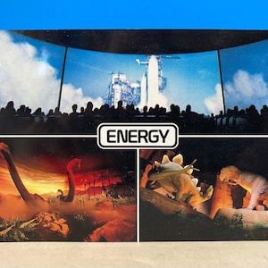Universe Of Energy in Future World Epcot Postcard