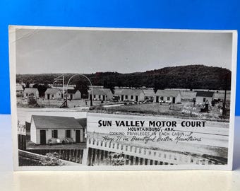 Sun Valley Motor Court RPPC Arkansas
