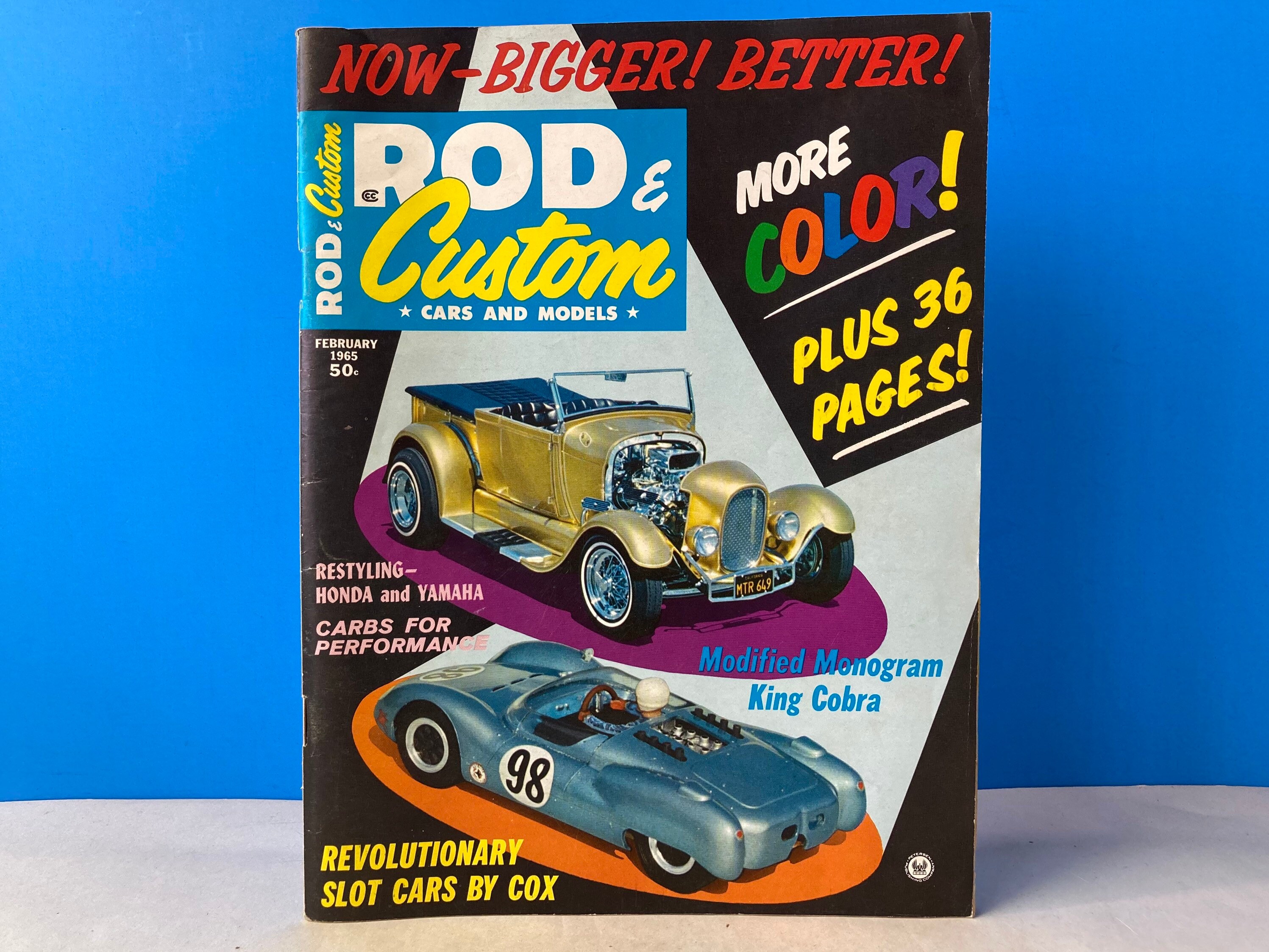 Rod & Custom Magazine February 1965 - Etsy