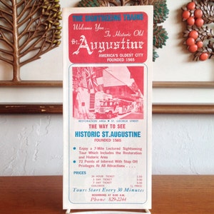 The Sightseeing Trains Welcome You To Historic Old St. Augustine Brochure