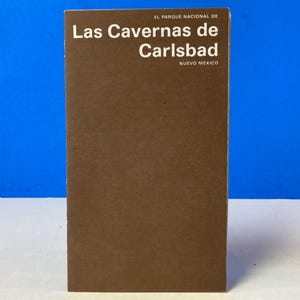 Carlsbad Caverns National Park Broschüre Espanol Version