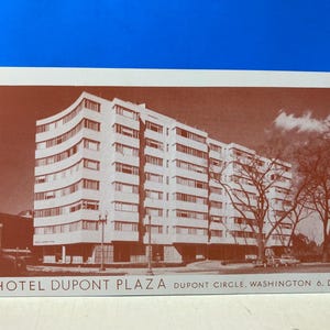 Hotel Dupont Platz Washington D.C. Postkarte