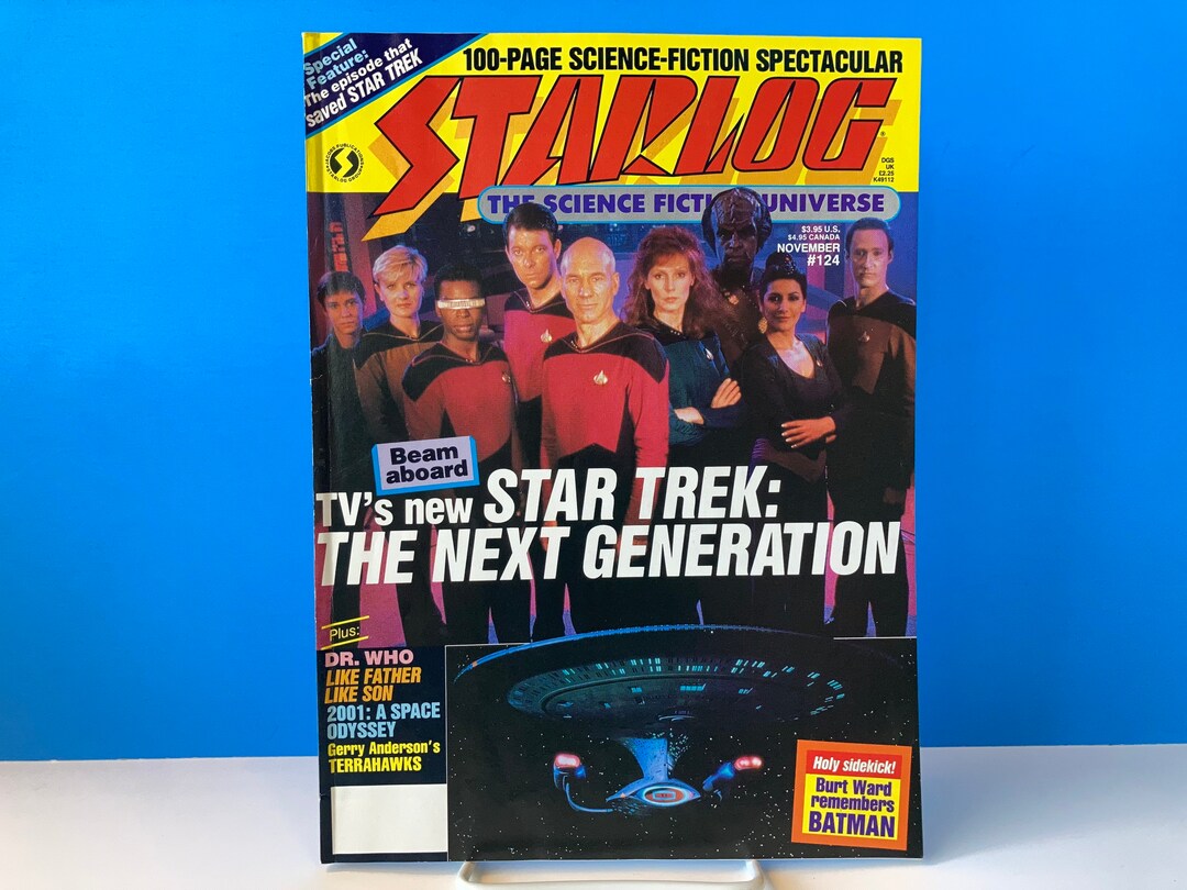 Starlog Magazine Issue 124 - Etsy