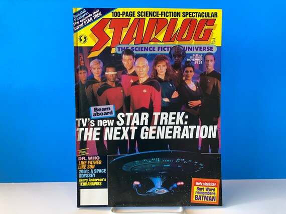 Starlog Magazine Issue 124 - Etsy