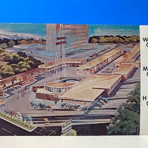 Cartão Postal World Motor Hotel SLC