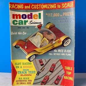Model Car Science Magazine April 1964