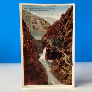 Cartão Postal Parque Shoshone Canyon Yellowstone