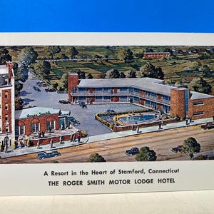 Die Roger Smith Motor Lodge Hotel Postkarte