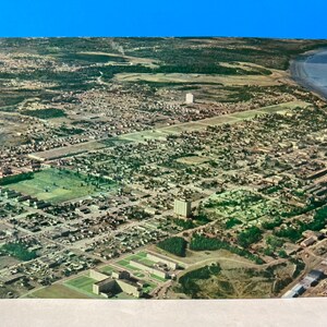Airview di Anchorage Alaska Cartolina gigante
