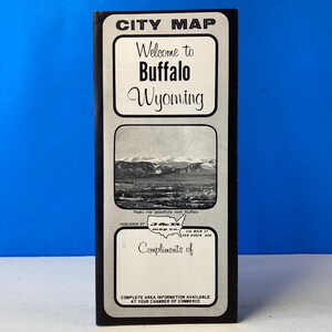 Plan de la ville de Buffalo, Wyoming, 1972
