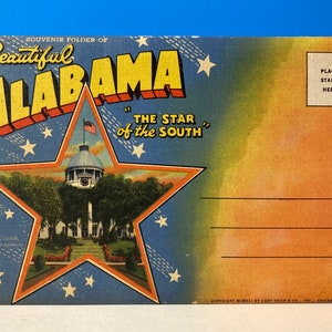 Envio de lembranças do lindo Alabama