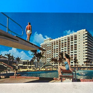 Americana Hotel Miami Beach Carte postale