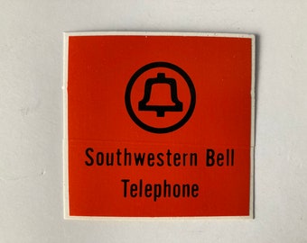 Pair Southwestern Bell Telephone Decals
