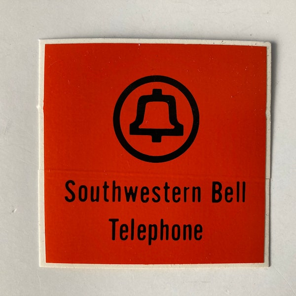 Pair Southwestern Bell Telephone Decals