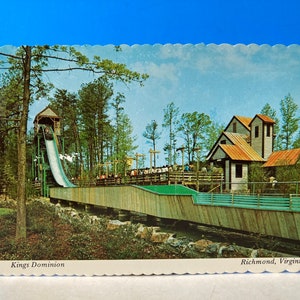 Carte postale Flume de la Shenandoah Lumber Company