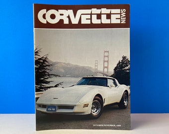 Corvette News Octobre / Novembre 1980