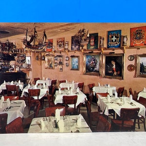 Altes Eurpoe Restaurant und Rathskeller Washington D.C. Postkarte