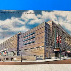 Cartão Postal Auditório Municipal Kansas City
