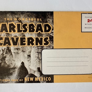 Souvenirmailer Carlsbad Caverns