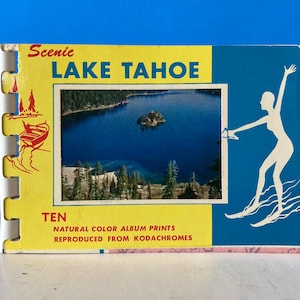 Scenic Lake Tahoe Diez impresiones del álbum