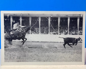 Sidney Iowa Rodeo Ansichtkaart 1941