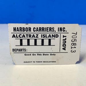 Alcatraz Prison Memorabilia - Etsy