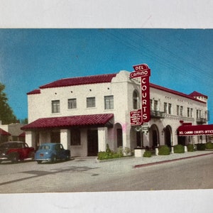 Del Camino Courts El Paso Carte postale