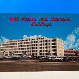 Cartolina di Sequoyah e Will Rogers Buildings OKC