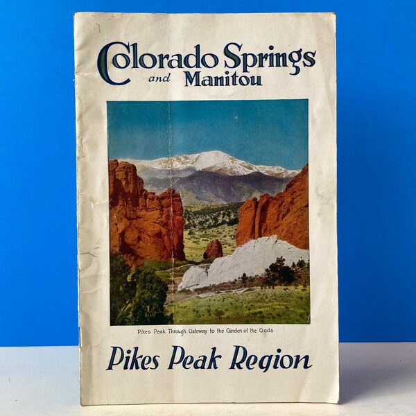 Colorado Springs and Manitou Booklet