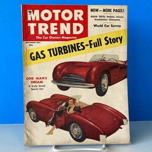 Motor Trend Magazine Septiembre 1953
