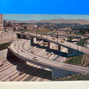 Harbor Freeway Los Angeles Carte postale