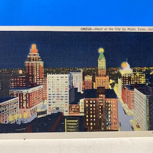 Carte postale Heart Of Tulsa - Nuit