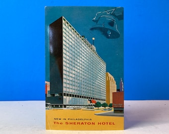 Philadelphia Sheraton Hotel Postcard