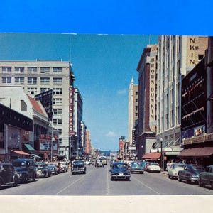 Carte postale Main Street Tulsa - Oklahoma