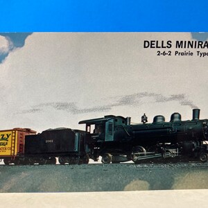 Carte postale Minirama Dells de type Prairie 2-6-2