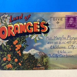 Souvenirmap Land Of Oranges California