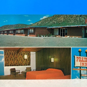 Prairie Inn Evanston Wyoming Carte postale