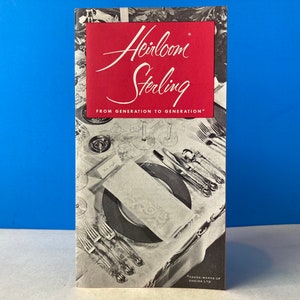Oneida Heirloom Sterling Catalog & Price List