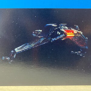 Cartão Postal Star Trek Klingon Ave De Rapina