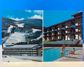 Vail Colorado Holiday Inn Postcard