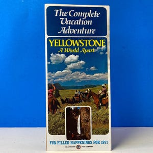 Die kompletten Urlaubs-Abenteuer Yellowstone Broschüre