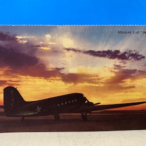 Postal del Douglas C-47